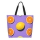 thumbnail image 1 of Balery Yellow Lemon And Orange Bolsa Tote Estilo Estético con Cremalleras, Bolsa de Hombro, Bolsa de Compras Grande y Plegable, 1 of 8