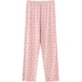 thumbnail image 4 of HLSOHJP Women's Cute Pj Pant Cotton Pajama Bottoms Summer Printed Sleepwear Cotton Comfy Long Soft Sleeping, 4 of 7