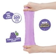 thumbnail image 3 of Oosh Cotton Candy Large Foil Bag 100g (Grape) by ZURU, Fluffy Slime, Stretch Slime, Grows 3000% in Size, Slime for Girls and Kids (Purple) Series 2 Purple Grape, 3 of 5