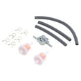 thumbnail image 3 of funtasica 6mm Fuel Gas Petrol Pipe Hose Line + On/Off Valve Black, 3 of 5