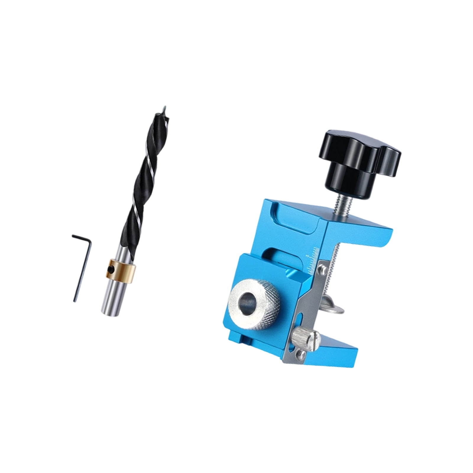 Cabinet Door Drilling Positioner Installation Jigs Clamp Adjustable Hole Puncher Tool For Precise Cabinet Installation