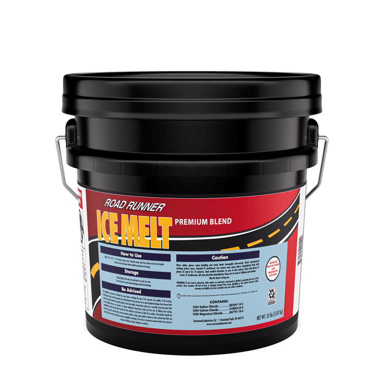 Road Runner Ice Melt Blend, 35 lb Pail photo 2