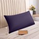 thumbnail image 3 of Fundas de almohada para el cuerpo, suave terciopelo transpirable, 19x29in, adecuadas para personas que tienen calor al dormir, sudores nocturnos, todas las estaciones, color sólido, individual, morado, 3 of 6