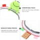 thumbnail image 2 of FELTECHELECTR Espejo retrovisor para coche de bebé, espejo retrovisor para coche, espejo retrovisor para asiento de seguridad, juguete para bebé., 2 of 6