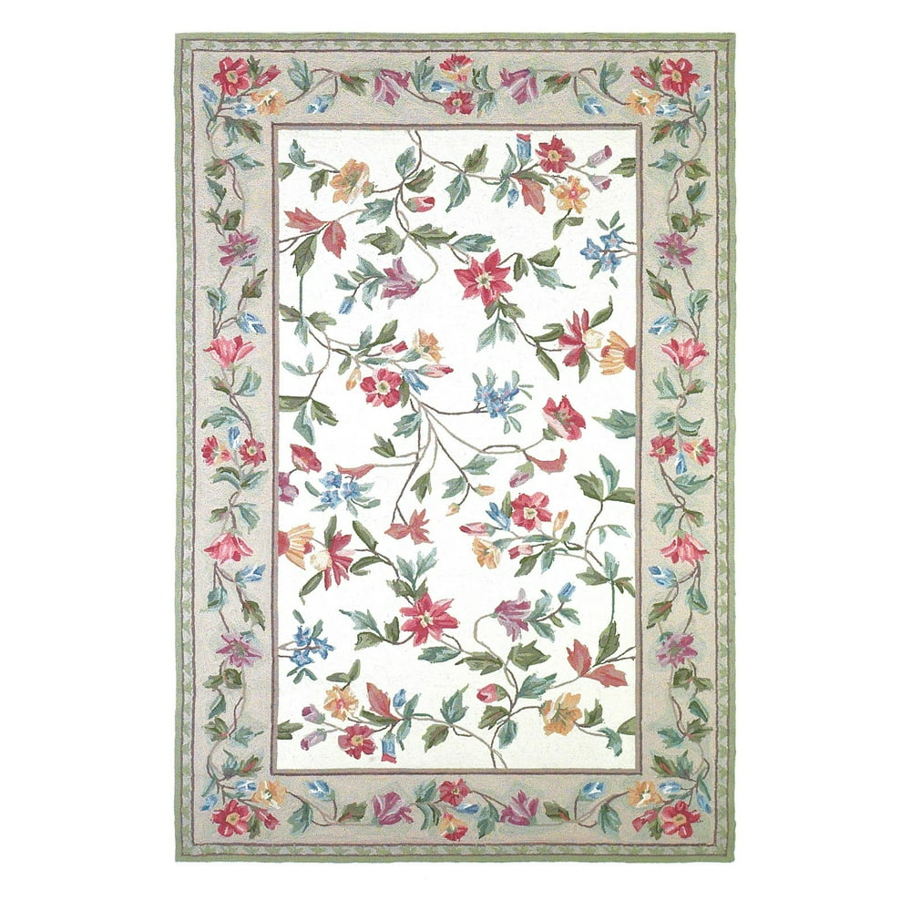 KAS Rugs Colonial 170 Floral Vine Area Rug