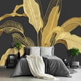 thumbnail image 3 of - Tropical Botanical Banana Leaf Wallpaper  Plant  Large Wall Mural for Living Room Bedroom, 3 of 4