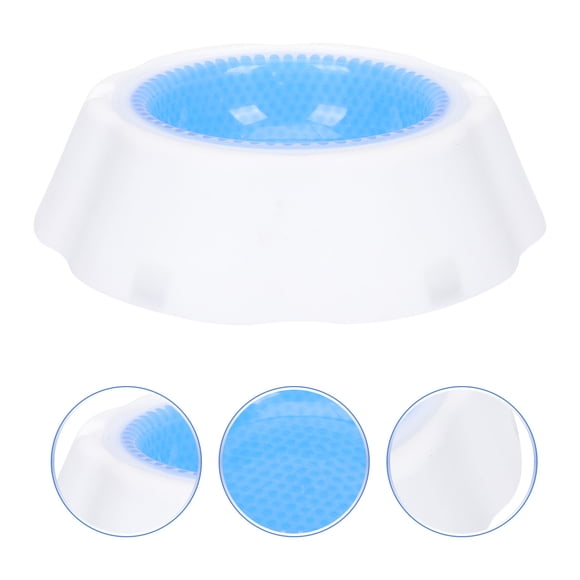 UPGRATOR Water Bowl for Pets Dog Water Bowls in Plastic for Easy to Clean 1Pcs