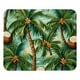 thumbnail image 1 of Alfombrilla de ratón con base de goma antideslizante, cuadrada, con diseño de coco y árbol, para ordenador portátil, escritorio, oficina, escuela y hogar, 8,3 x 9,8 pulgadas., 1 of 1