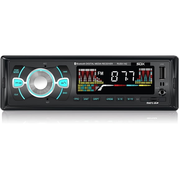 RUXS-142: Bluetooth Radio Receiver & Digital Music Player