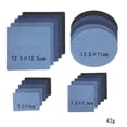 thumbnail image 2 of Denim Iron On Patches Kit - 20 Pieces Jean Repair Patches for Clothes, 2 of 7