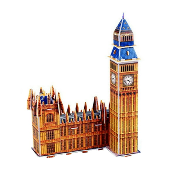 Edificio de fama mundial, modelo tridimensional ensamblado, rompecabezas de bricolaje, juegos educativos para niños, juguetes, juguetes para niños seitruly WJ3741-01B