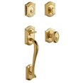 thumbnail image 1 of Baldwin 85327003ENTR Bethpage Sectional Trim, Lifetime Polished Brass, 1 of 1