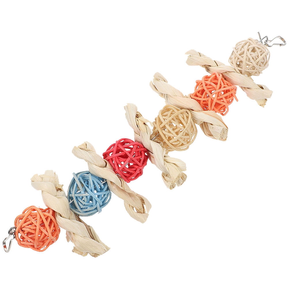 Homoyoyo Small Pet Bunny Molar Chew String Decorative and Useful Pet Supply for Rabbits and Guinea Pigs
