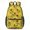 Sunflower and Bee Yellow Pattern, variant on Sunflower Pink Pattern 17" Waterproof Oxford School Backpacks for Teens, S-Shape Padded Straps, for School, Travel, Hiking, Camping