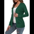 thumbnail image 3 of Suéter Tipo Cárdigan Abierto para Mujer (Disponible en Grandes) Verde XL, 3 of 8