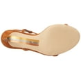 thumbnail image 4 of Sam Edelman Women's Sandals Heeled Ankle Strap, Stiletto Heel Slingback Brown, 4 of 7