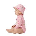 thumbnail image 4 of Character Baby Girl Rash Guard Swim Set with Hat, Sizes 0/3M-12M, 4 of 5