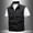 Black, variant on Aueoeo Men Golf Vests Thin Lightweight Plus Size Work Jackets Full Zipper Outdoor Waistcoat Photography Hiking Jackets