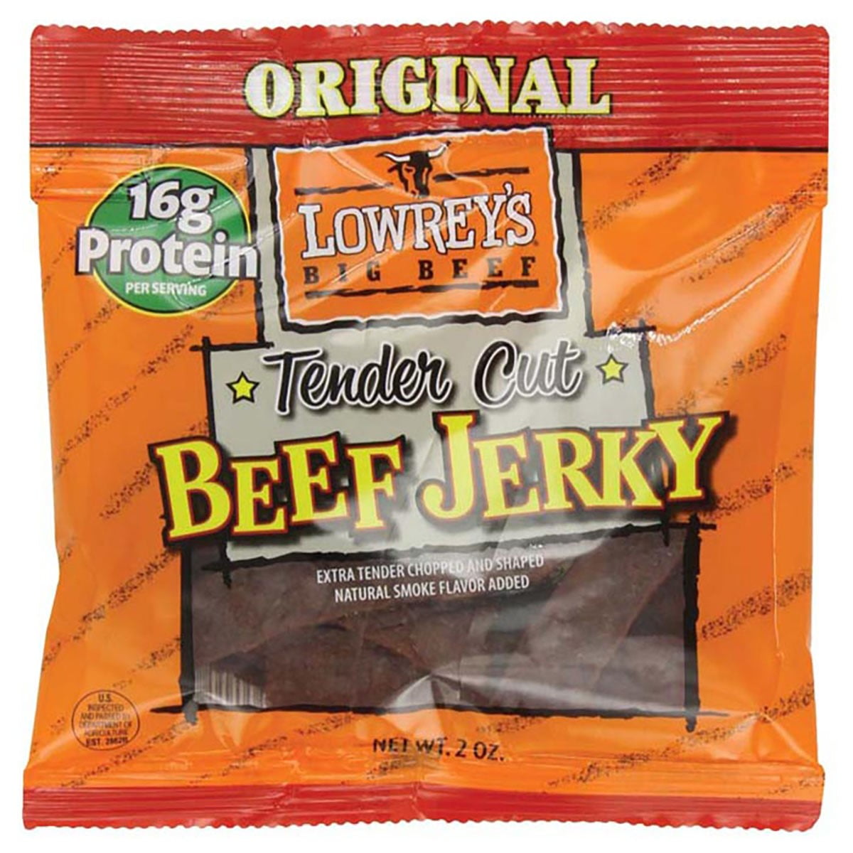 Lowrey's Original Beef Jerky, 2 Oz