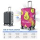 thumbnail image 4 of Balery Pink Green Avocado Funda de equipaje, fundas para maletas, elástica, lavable, protector de maletas, compatible con maletas de 18 a 32 pulgadas-Large, 4 of 7