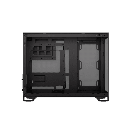 CORSAIR - 2500X Micro ATX Mid-Tower Dual Chamber SFF Case - Black