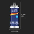 thumbnail image 4 of Oric Strong Metal Repair Glue 50ml - High Temp Resistant Welding Alternative for Iron Radiator Oil Tank Engine Machine Repair - 1:1 Mix Ratio, 24H Cure, Drillable Paintable, 4 of 9