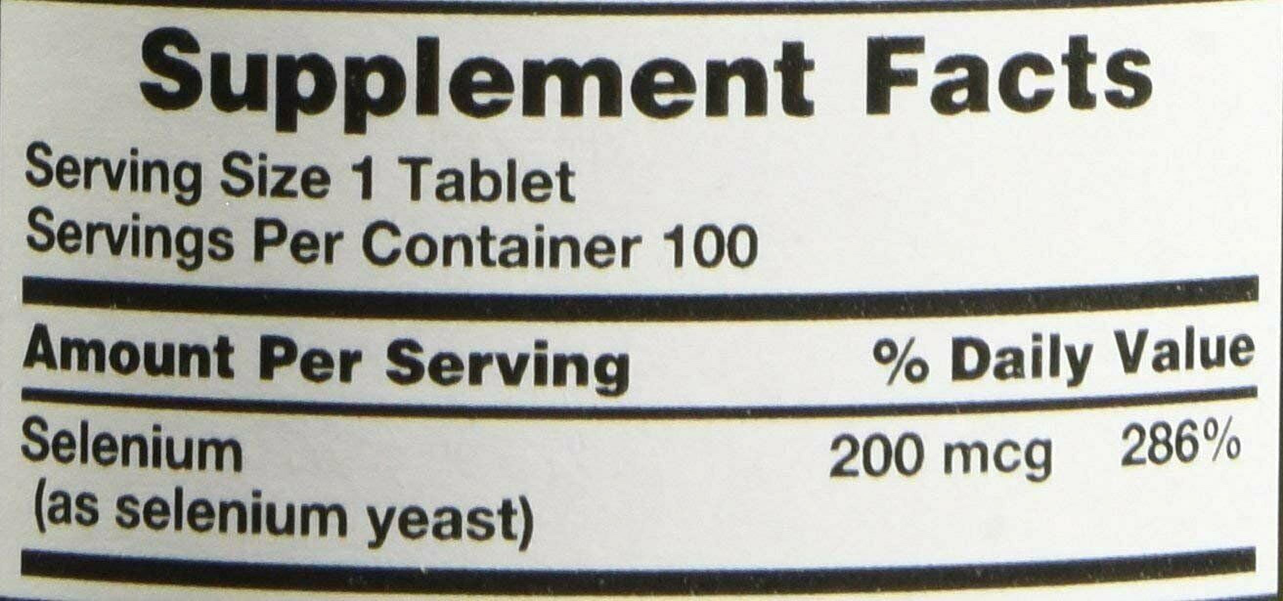 Nature's Truth High Potency Selenium Antioxidant Minereal, 100ct, 3-Pack