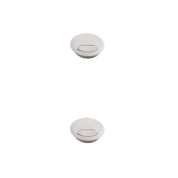 Eigraketly Cubierta de orificio de escritorio ABS, portátil, impermeable, aislante, redondo, antioxidante, ajustable, a prueba de polvo, Type2 NO2