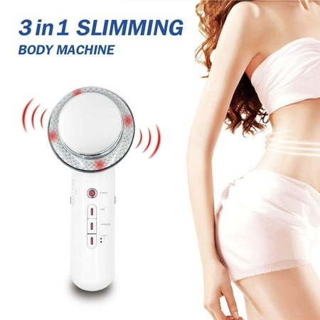 Ultrasonic Lipo Machine Ixir 3 in1 Ultrasonic Fat Removal and Body Slimming Machine, Fat Burning and Body Slimming Massager ()