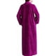 thumbnail image 2 of Bata de baño larga de felpa con cremallera para mujer, suave y esponjosa, ideal para dormir, 2 of 5