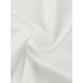 thumbnail image 5 of Unique Bargains Blouse de Travail à Manches Longues Plissée Col en V pour Femmes Blanc 2TG, 5 of 5