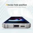 thumbnail image 3 of JTCASES for Motorola Moto Edge 2021 Case, Drop Resistant Corners, Wireless Charging, Heavy Duty Shockproof Hybrid Hard PC Bumper, Camera Protection, Skin-feel Anti-scratch Tough Cover, Darkblue, 3 of 7