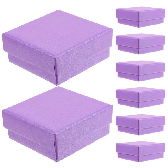 BEADCEST 12Ud Para Joyería Violeta Con Buen Acabado Para Uso En Hogar Y Tienda