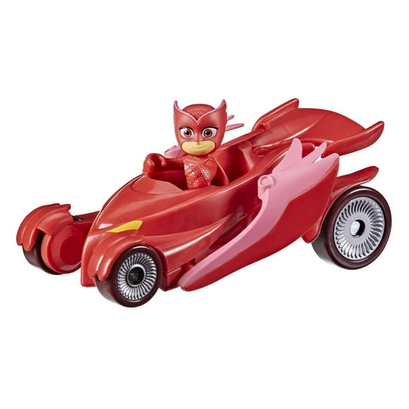 PJ Masks Owlette Deluxe Vehicle Preschool Toy, Owl Glider Car with Flapping Wings and Owlette Action Figure for Kids Ages 3 and Up
