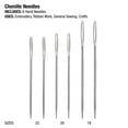thumbnail image 4 of SINGER Chenille Steel Hand-Sewing Needles, Sizes 18/22, 6 Pieces, 4 of 7