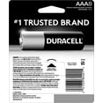thumbnail image 2 of Duracell - CopperTop AAA Alkaline Batteries - long lasting, all-purpose Triple A battery for household and business - 8 Count, 2 of 9