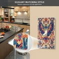 thumbnail image 5 of Yayeee Toggle Light Switch Wall Plate 1-Gang 4.5"x2.7" Home Decorative Outlet Cover, Colorful Abstract Eagle, 5 of 7
