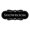 Black / Silver, variant on Signs ByLITA Designer Showroom Sign (Dark Brown) - Medium