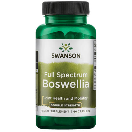 Swanson Double Strength Full Spectrum Boswellia Capsules, 800 mg, 60