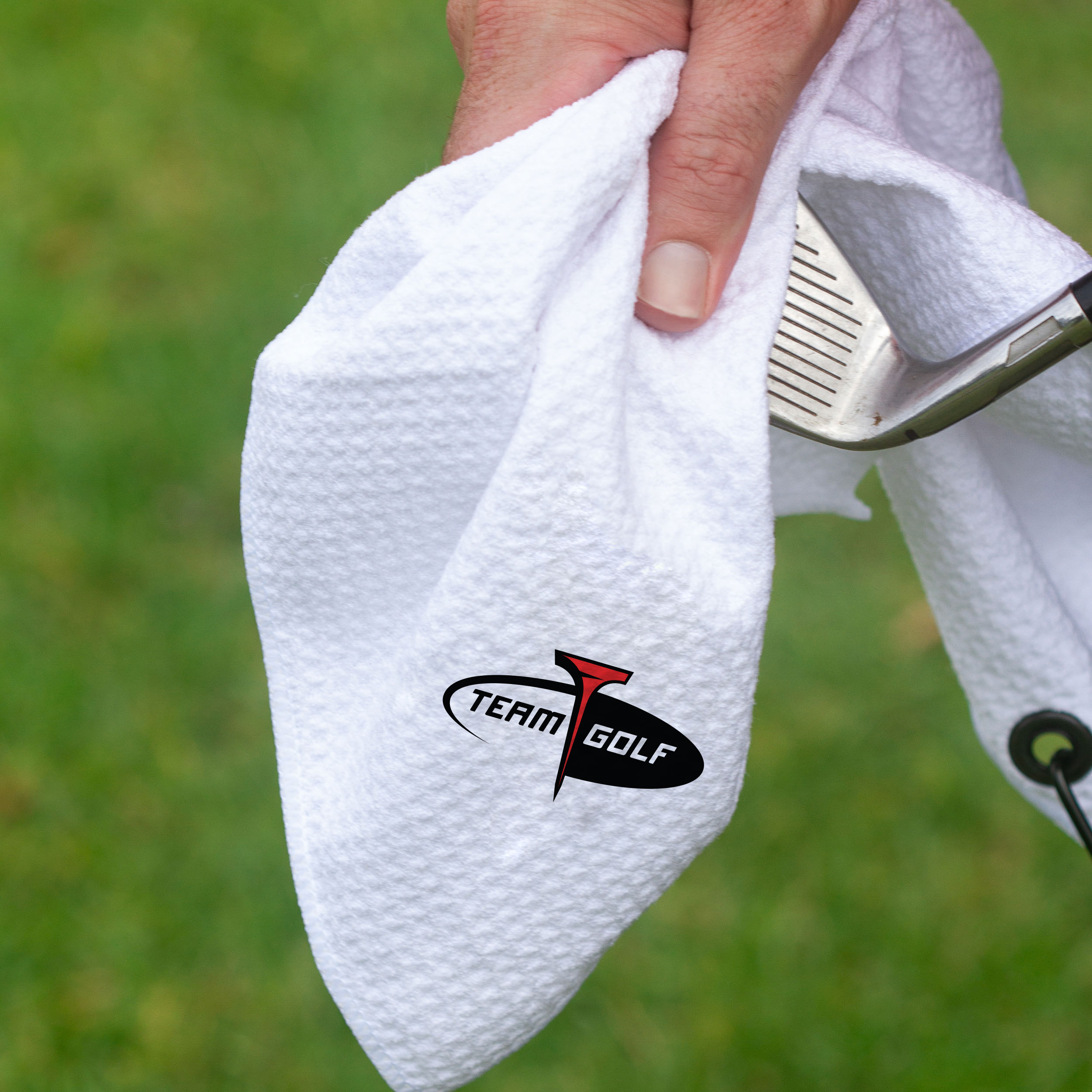 Team Golf Maryland Terrapins Microfiber Golf Towel, 15" x 15" photo 2