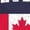 NAVY, variant on Instant Message - Canada Flag - Youth Long Sleeve Graphic T-shirt