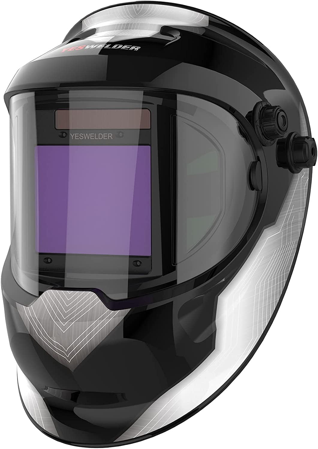 Auto Darkening Hood with Adjustable 4/9-13 for Mig Tig Arc Welding Helmet Mask 