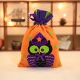 thumbnail image 3 of Bolsa de dulces YONGSHENG Halloween Fieltro Calabaza Naranja, 3 of 5