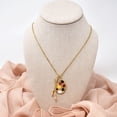 thumbnail image 2 of Artist Palette and Paint Brush Necklace, 2 of 7