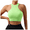Green, variant on Bras for Women Plus Size Support No Underwire Comfort Halter Short Sports Seamless Bra Black 34