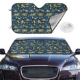 thumbnail image 2 of Fotbe Modern Excavator Car Windshield Sunshade | Sun Visor Protector Front Window Shade, Keeps Out UV Rays, Keeps Your Vehicle Cool-Small, 2 of 7