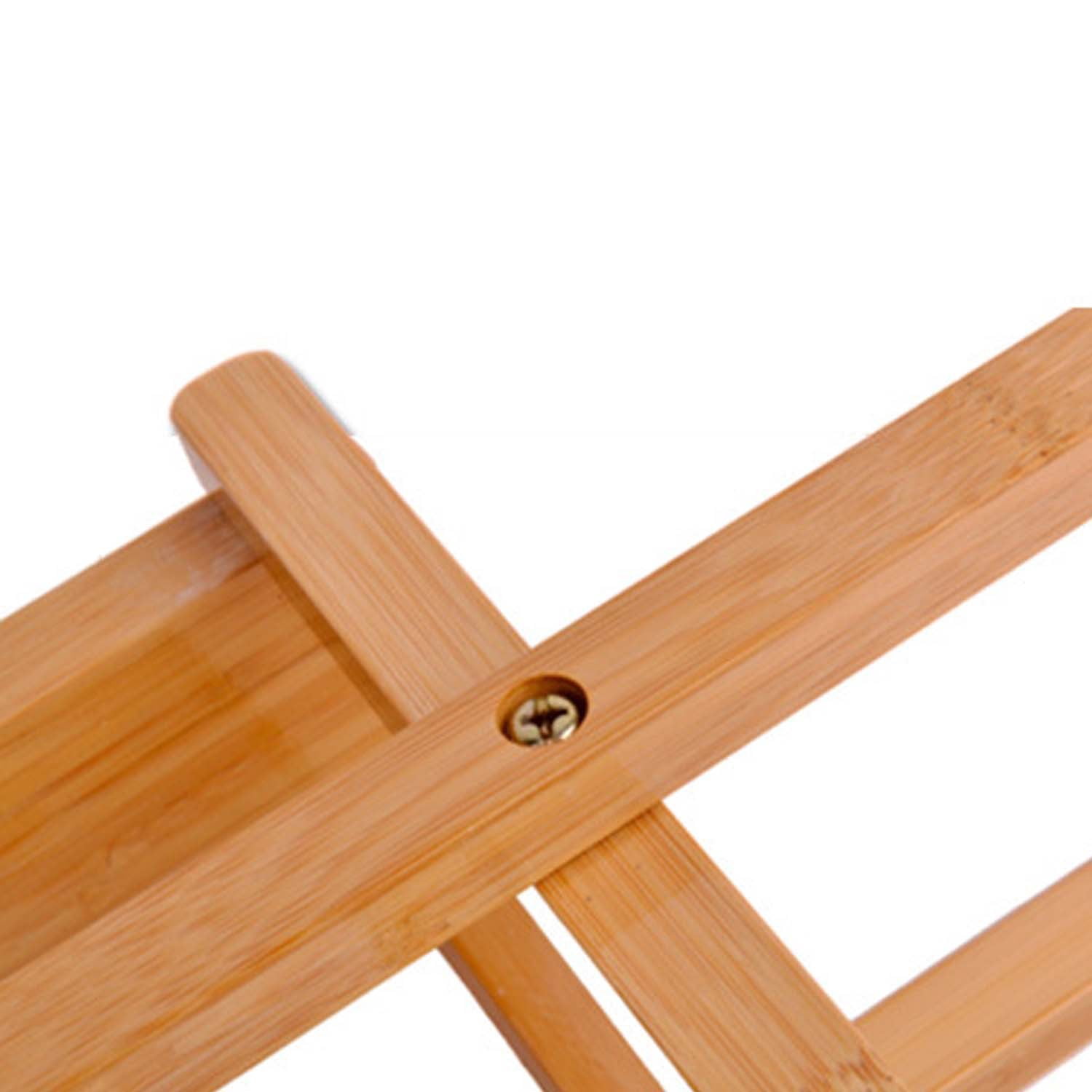 3 Gear Bamboo Guitar Foot Stool, Adjustable Non-Slip Foot Rest for Classical Acoustic Guitar Player