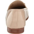 thumbnail image 3 of Sam Edelman Loraine Chai Latte Almond Toe Slip On Stack Heel Fashion Loafer Wide (CHAI LATTE, 7), 3 of 6