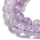 thumbnail image 2 of Natural Amethyst Beads Strands Round Violet 8mm Hole: 1mm about 50pcs/strand, 2 of 4