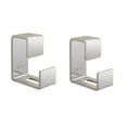 thumbnail image 2 of SPOORYYO Bathroom Wall Hooks Rack 2 Pcs Metal Coat Towel Robe Hooks, Wall Mounted Storage Bracket, 2 of 8